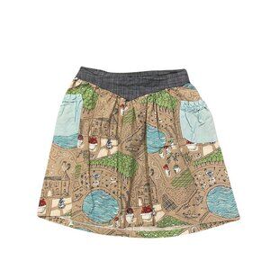 Emerald August Girl's Cotton Skirt